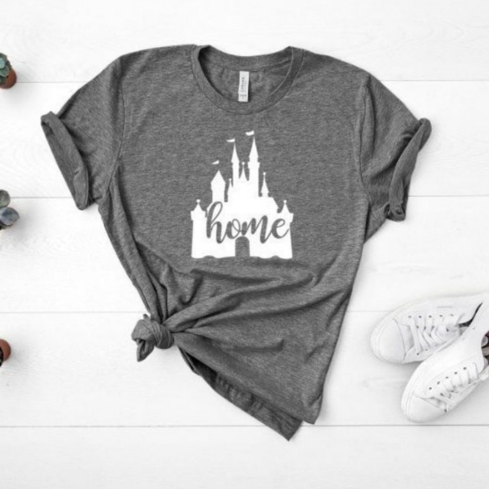 Disney castle home shirt
